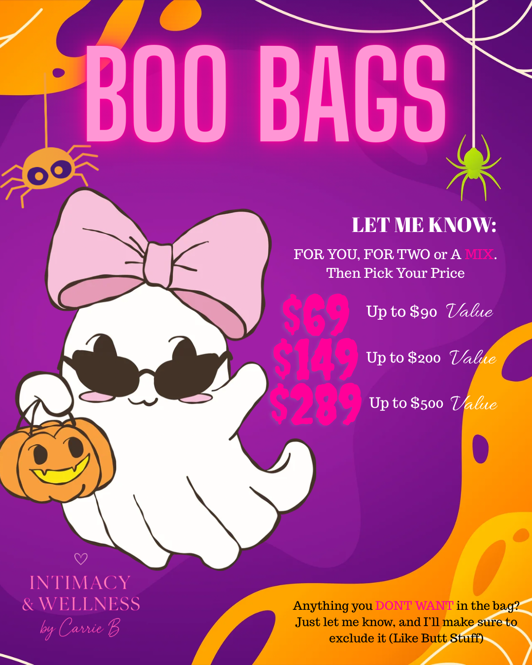 Boo Bags| Halloween Mystery bags (Only 24 Available)