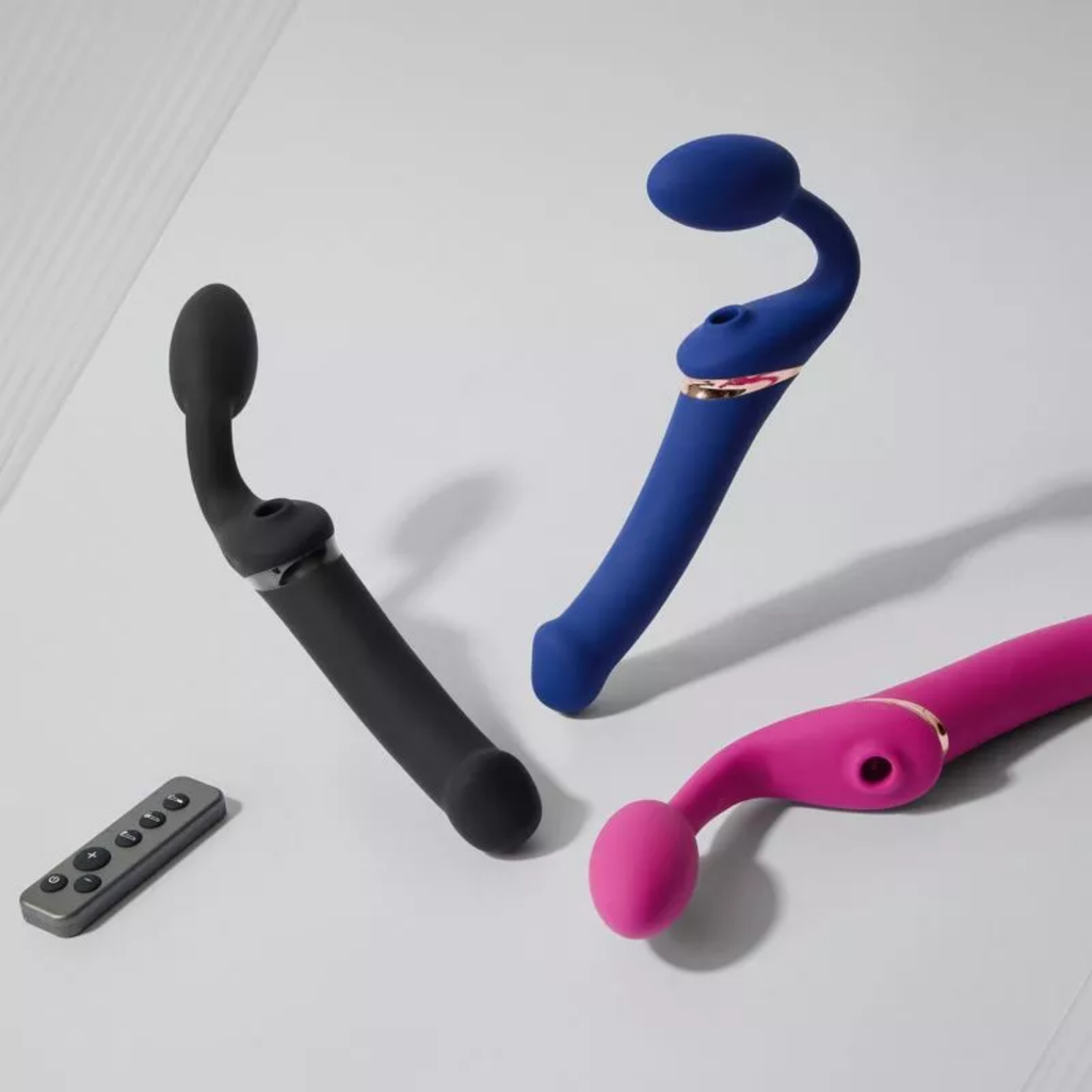 Bendable Multi Orgasm Strapless Strap-On