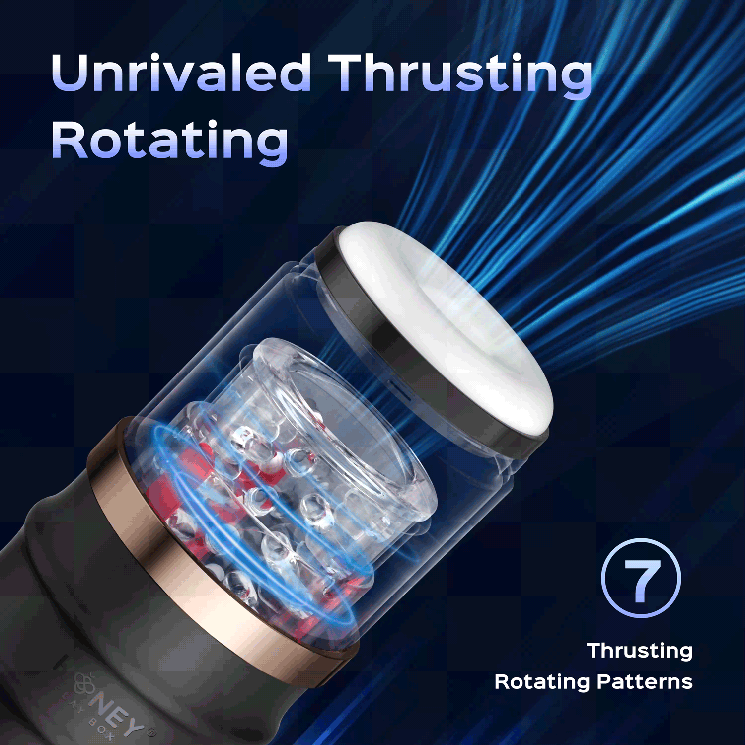 Warrior thrusting patterns in motion
